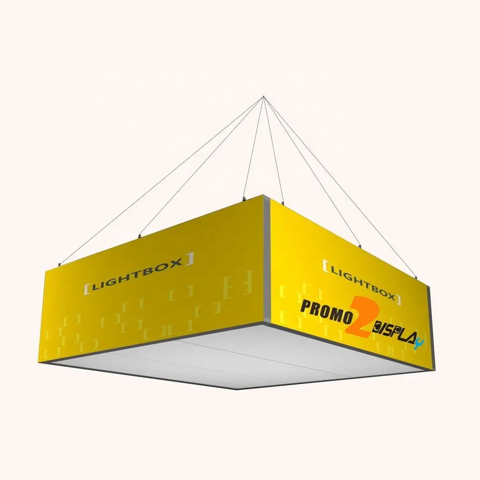 Square Ceiling Hanging Banner